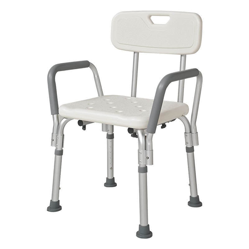 SILLA DE DUCHA CON APOYABRAZOS EXTRAÍBLES - 1