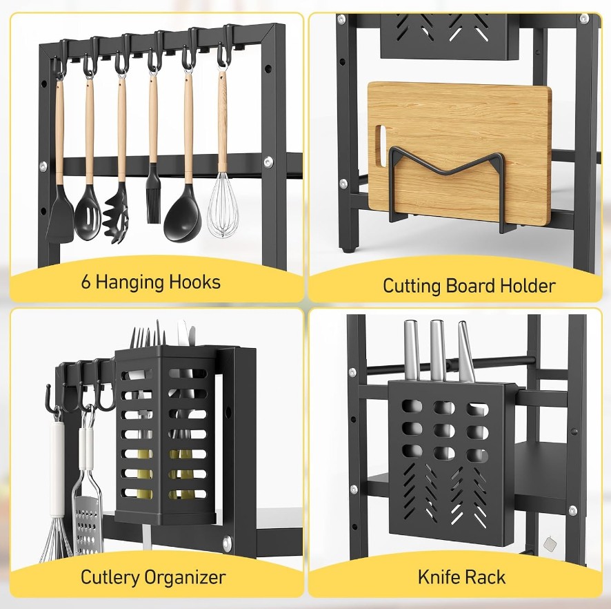 ORGANIZADOR DE COCINA DE 3 NIVELES - 3