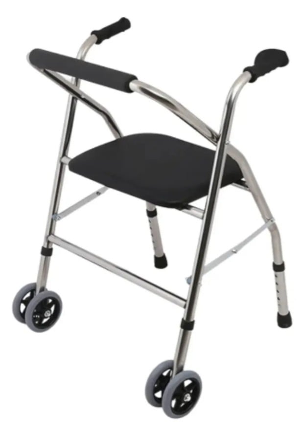 ANDADOR ORTOPÉDICO CON ASIENTO Y RUEDAS - 2