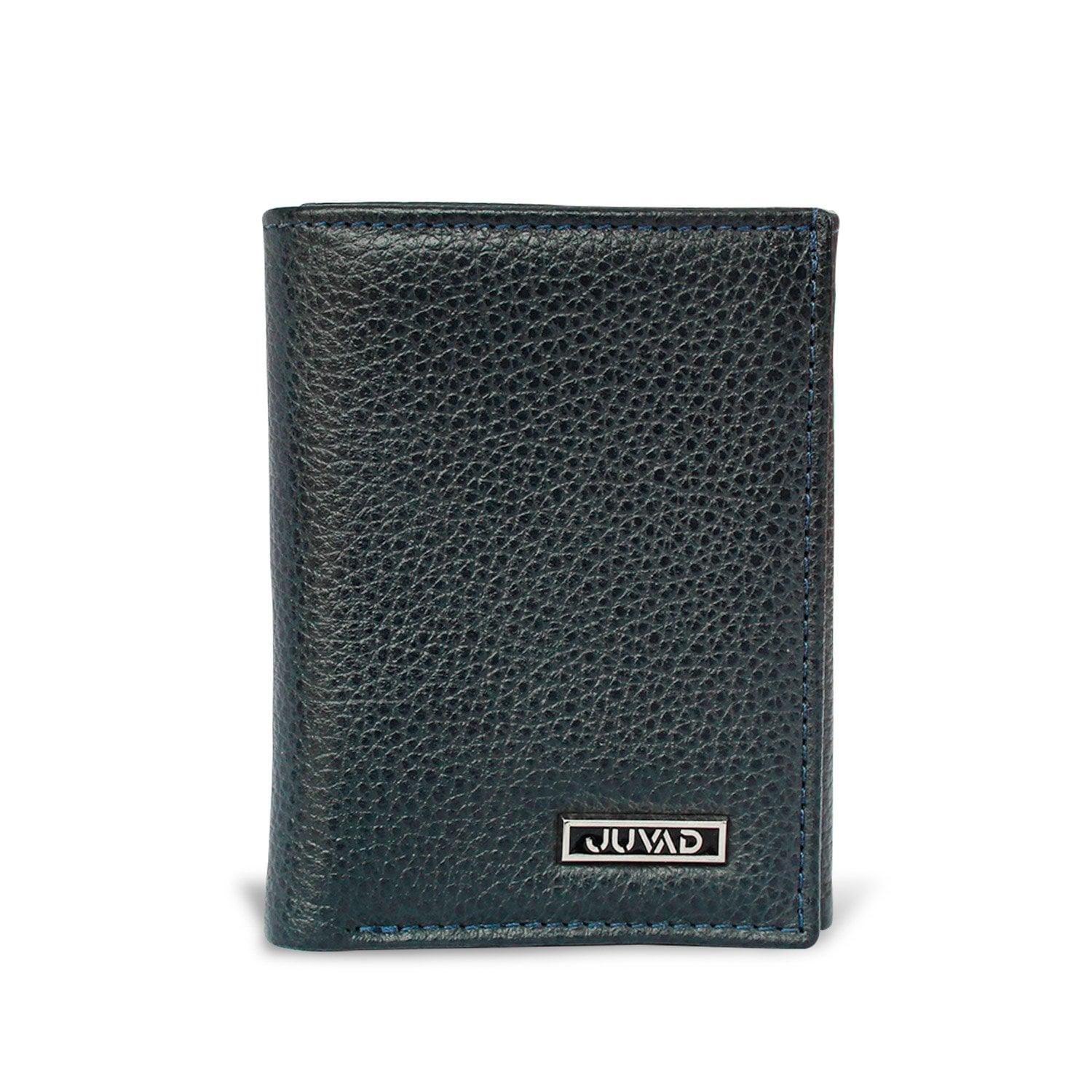 BILLETERA JUVAD CUERO AZUL MILAND - 1