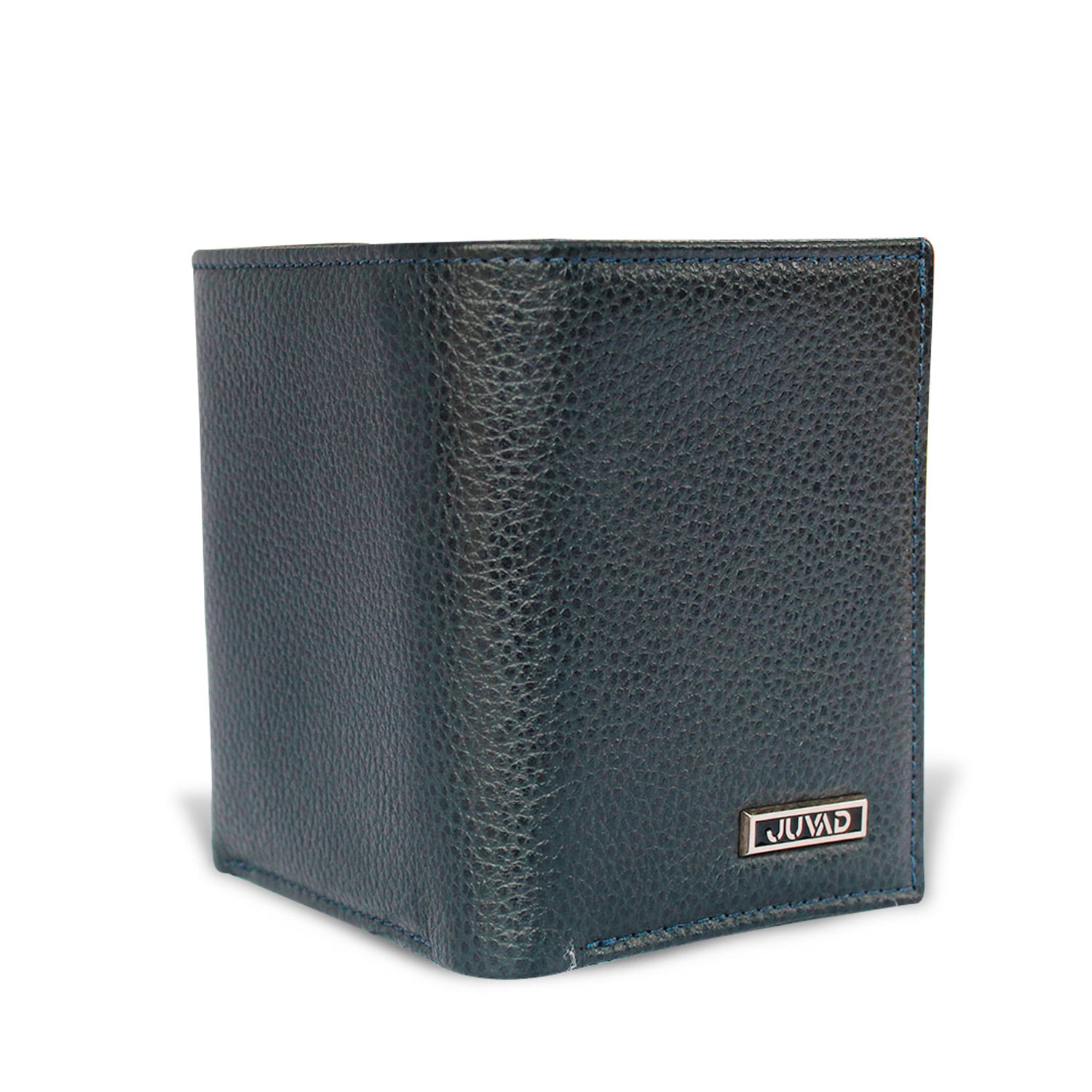BILLETERA JUVAD CUERO AZUL MILAND - 4
