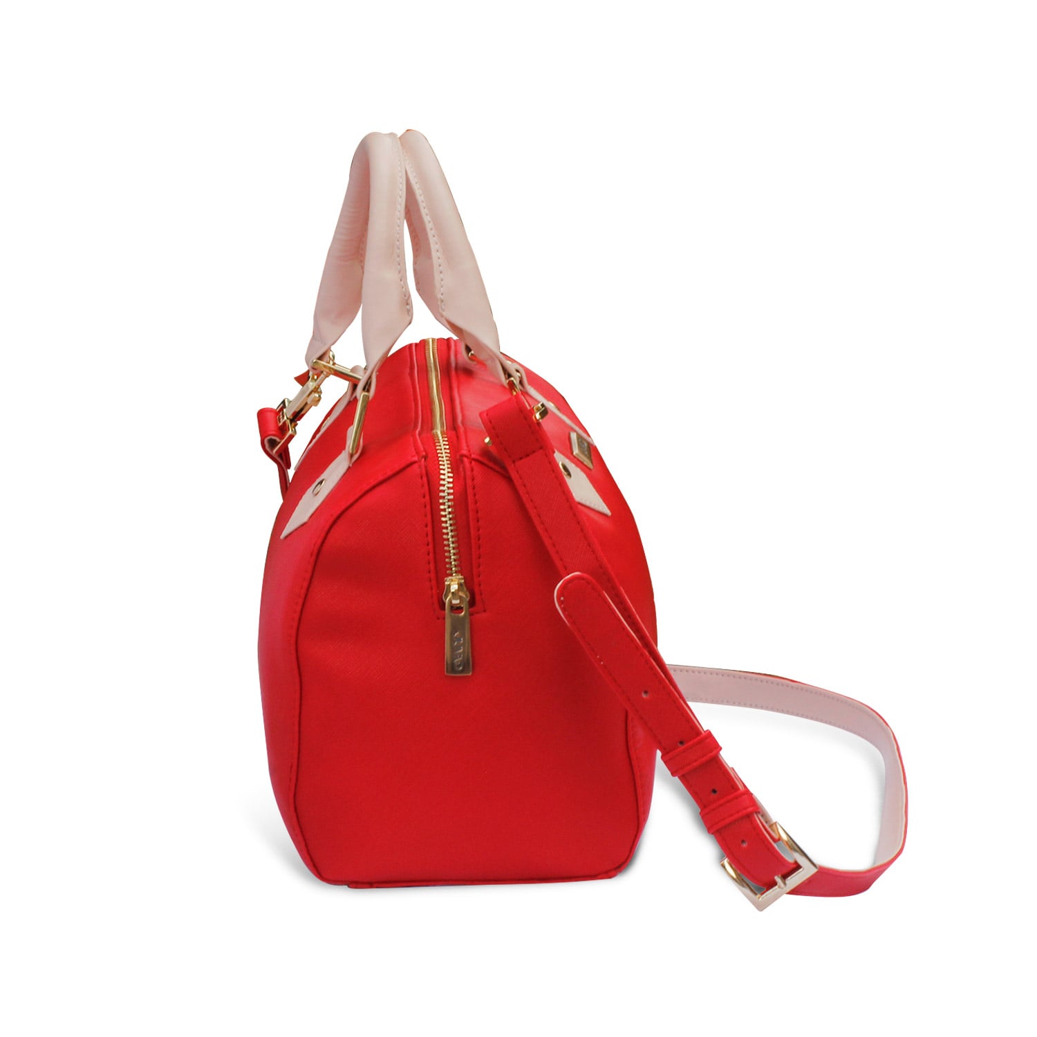 CARTERA JUVAD ROJO DAMA BOWLING MICHELL - 3