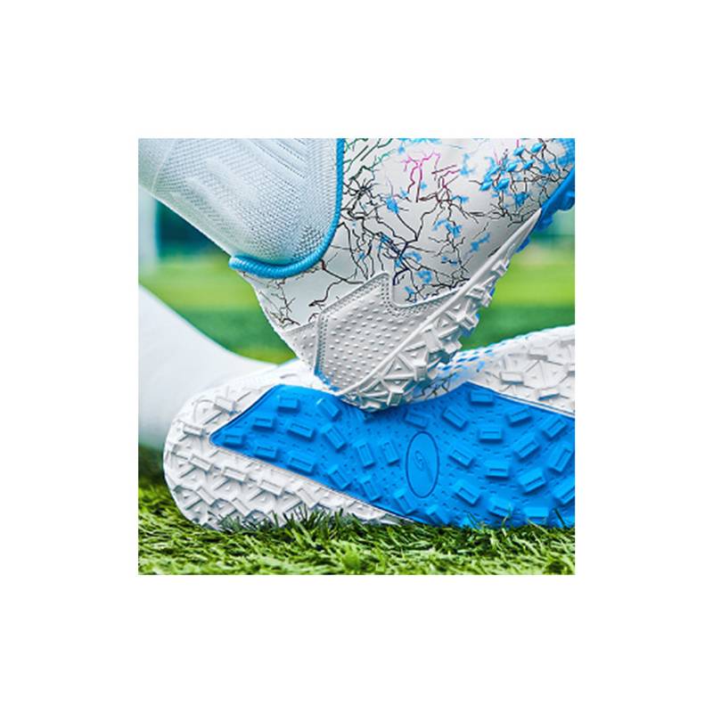 ZAPATILLA UNISEX CURMOON AZUL FÚTBOL HOMBRE -NEGRO-REGALO - 2