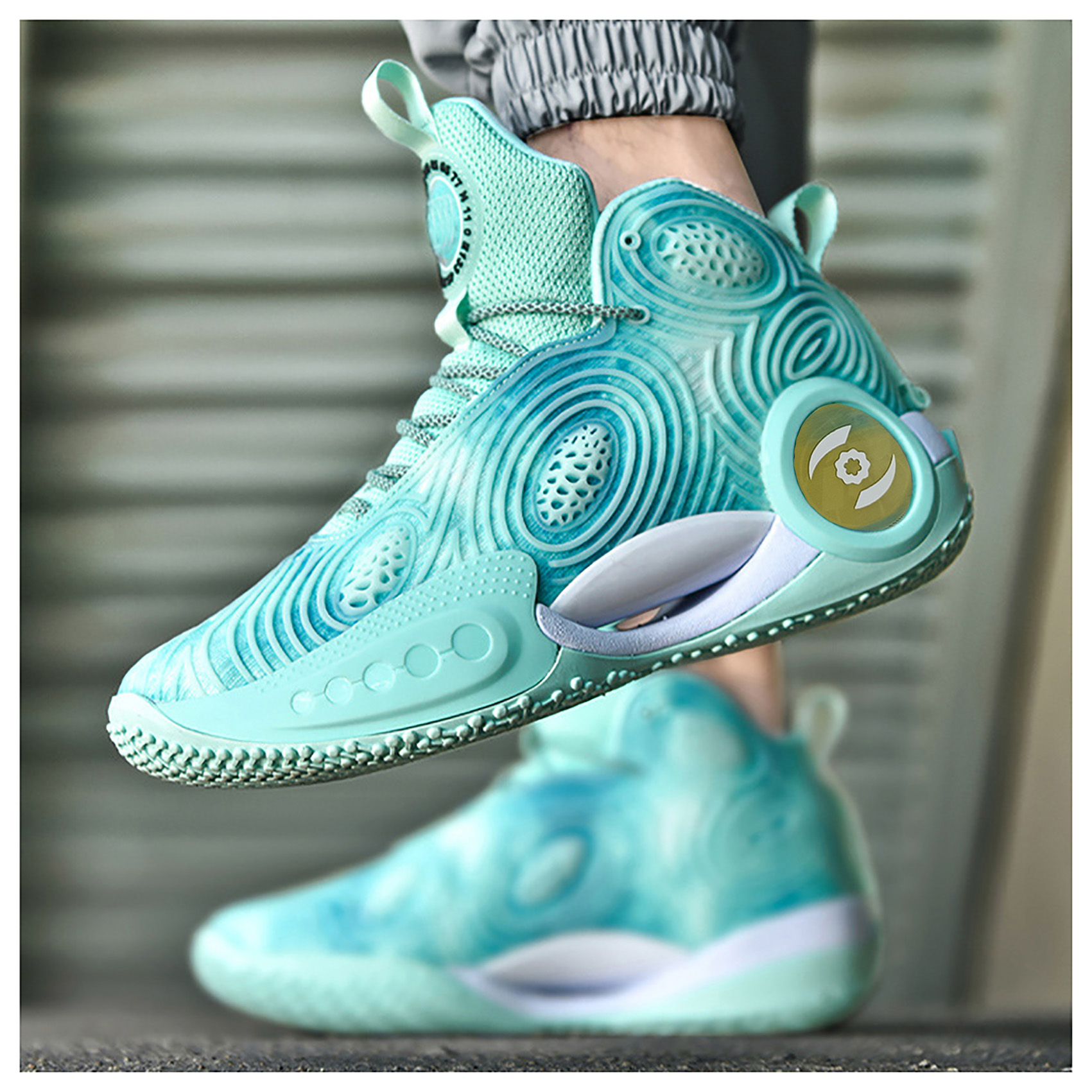 ZAPATILLAS HOMBRE CURMOON BASQUET AZUL LQX146 DEPORTIVAS HOMBRE BÁSQUET - 7