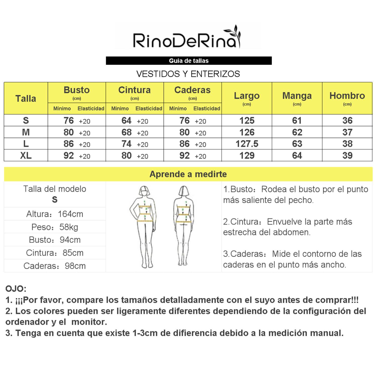 VESTIDO MUJER RINODERINA VT123 ELEGANTES TEJIDOS ELÁSTICOS CÓMODOS REGALO - 6