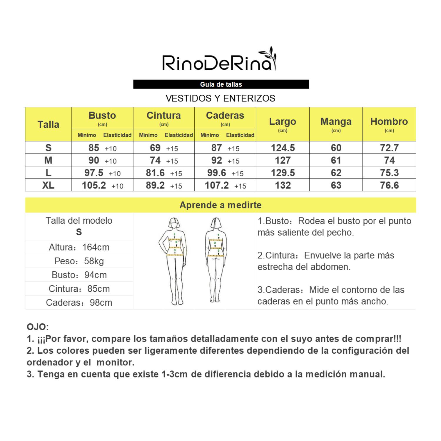VESTIDO MUJER RINODERINA VT0607 ELEGANTES ENCAJE BORDADO REGALO - 6