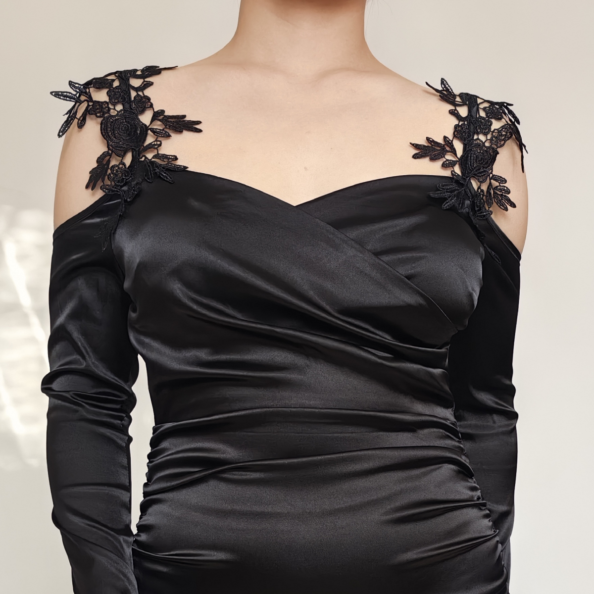 VESTIDO MUJER RINODERINA VT2428 MODA TELA ELÁSTICA SUAVE REGALO - 4
