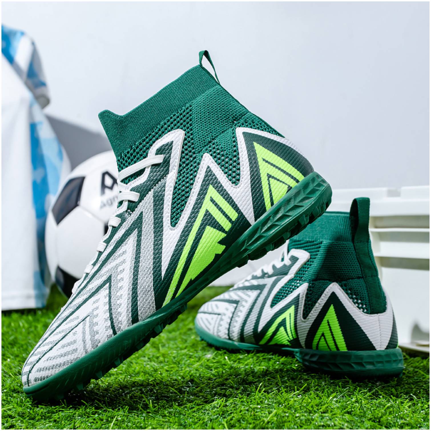 ZAPATILLAS UNISEX CURMOON CHIMPUNES ZF303 FÚTBOL ALTA CALIDAD REGALO - 2