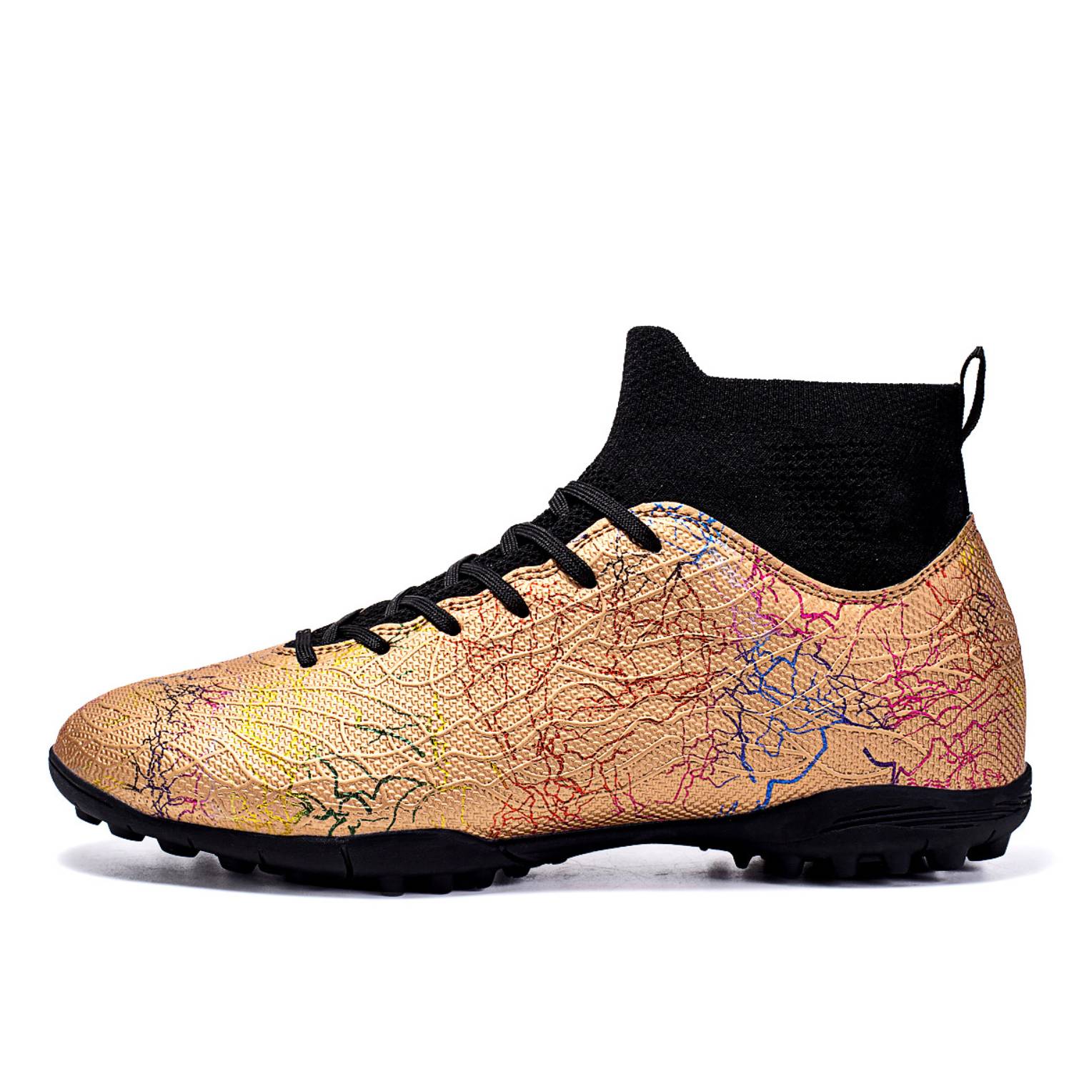 ZAPATILLAS UNISEX CURMOON FÚTBOL AMARILLO ZF1986 ALTA CALIDAD REGALO - 1