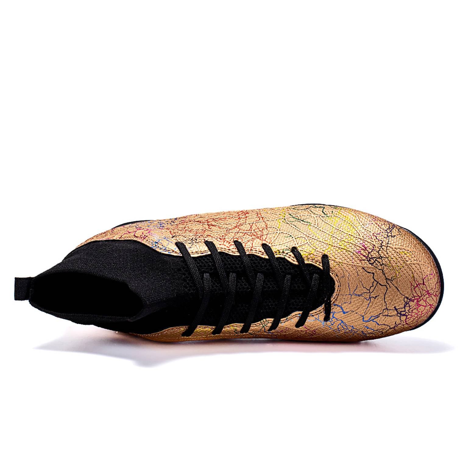 ZAPATILLAS UNISEX CURMOON FÚTBOL AMARILLO ZF1986 ALTA CALIDAD REGALO - 2