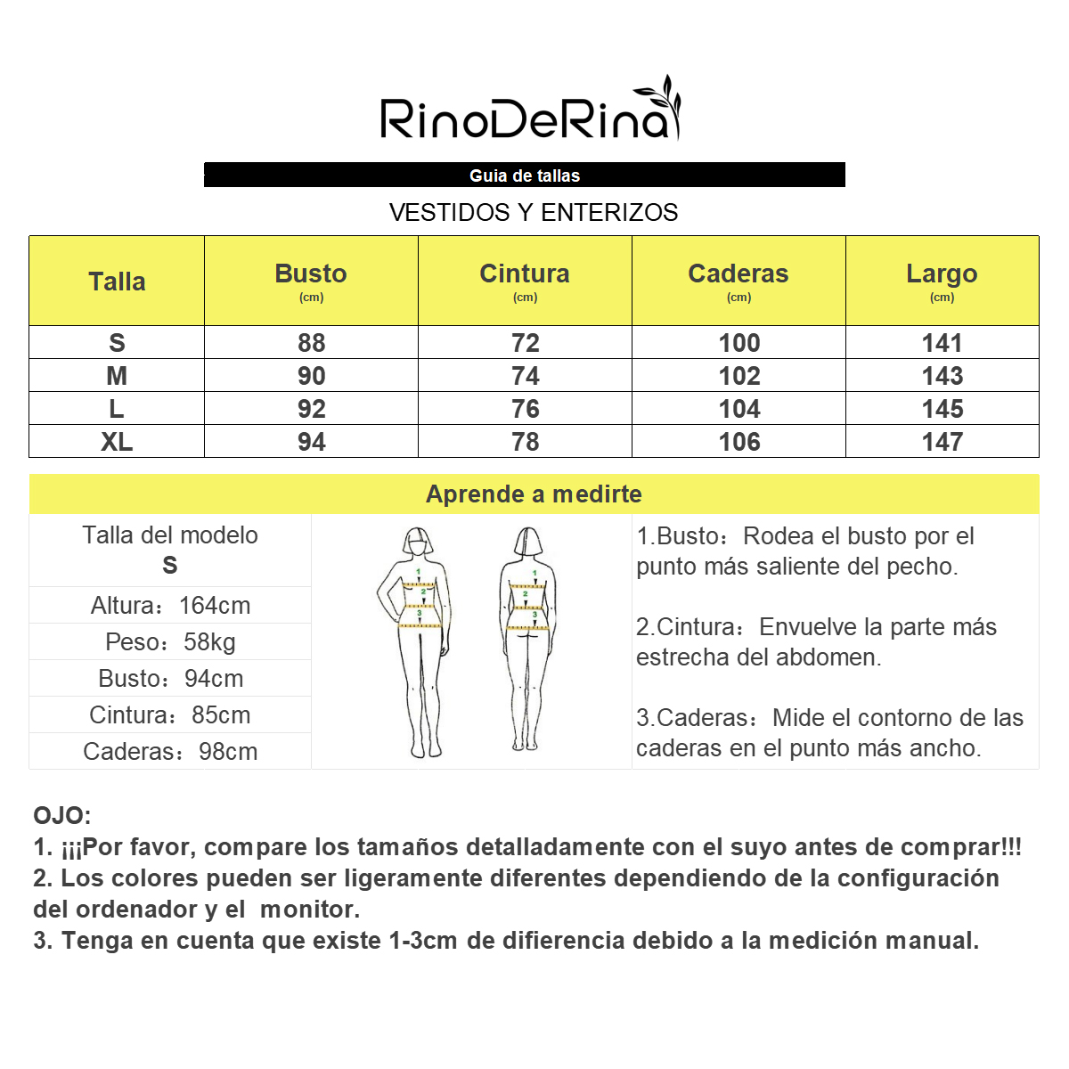 VESTIDO MUJER RINODERINA VT149 ELEGANTE FIESTA CON ABERTURA - 6