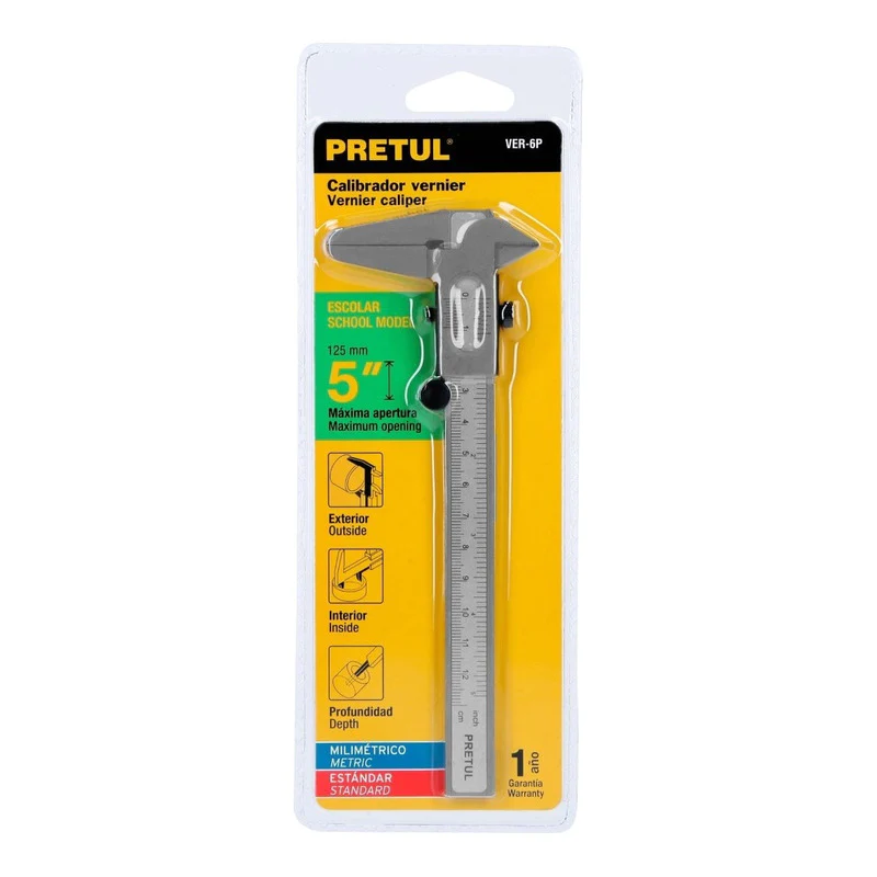 VERNIER DE 5 PULGADAS, PRETUL 21454 - 1