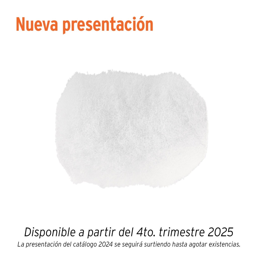 BOLSA C/1 FELPA PARA MINI RODILLO POLIÉSTER 4'X3/4', TRUPER 13897 - 1