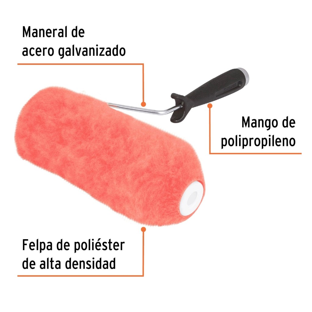 RODILLO PARA PINTAR 9' X 1-1/4' PARA SUPERFICIES EXTRA RUGOSAS TRUPER 13879 - 2