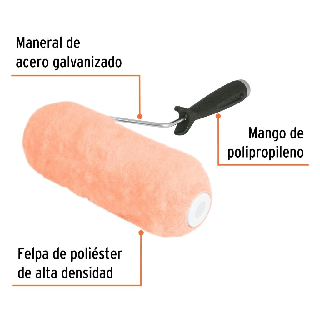 RODILLO PARA PINTAR 9 X 1' SUPERFICIES MUY RUGOSAS, TRUPER 13878 - 3