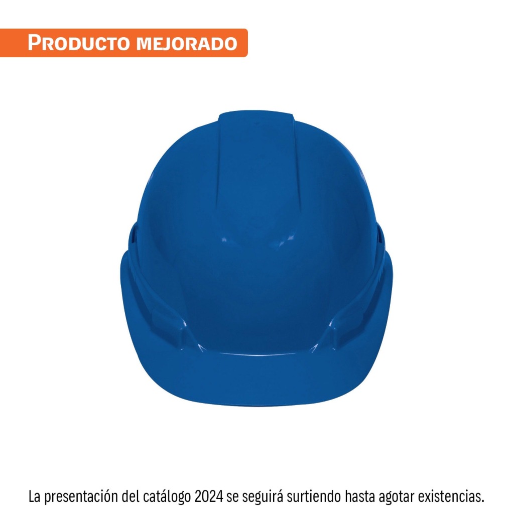 CASCO DE SEGURIDAD AJUSTE DE MATRACA AZUL TRUPER 10371 - 1