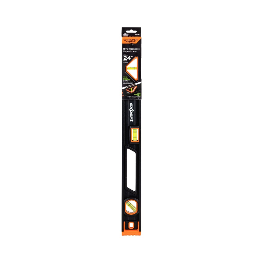NIVEL PROFESIONAL MAGNÉTICO 24' CON PROTECCIÓN TPR TRUPER 14626 - 2