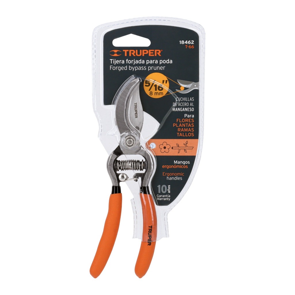 TIJERA FORJADA PARA PODA 6-1/2' PARA JARDINERÍA TRUPER 18462 - 4