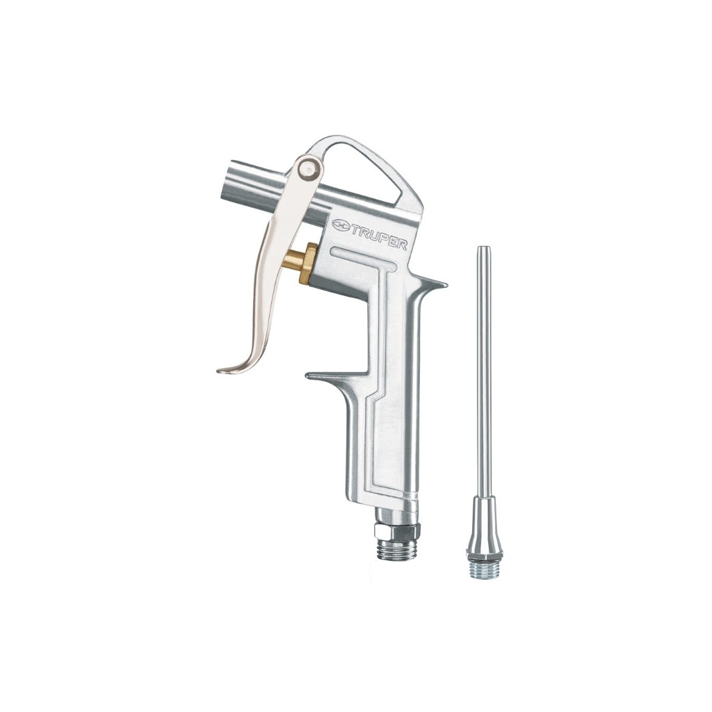 PISTOLA DE ALUMINIO PARA SOPLETEAR CON BOQUILLA EXTENSIBLE 4' TRUPER 19235 - 1