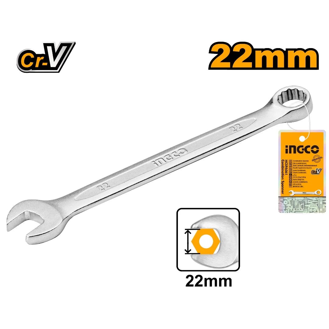LLAVE MIXTA 22 MM INGCO HCSPA221 - 1