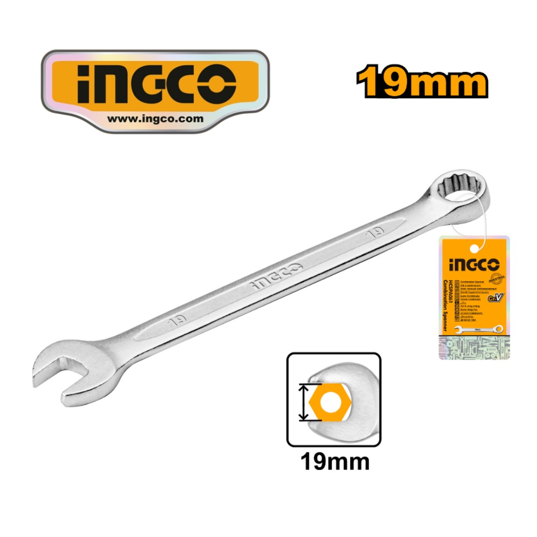 LLAVE MIXTA 19 MM INGCO HCSPA191 - 1