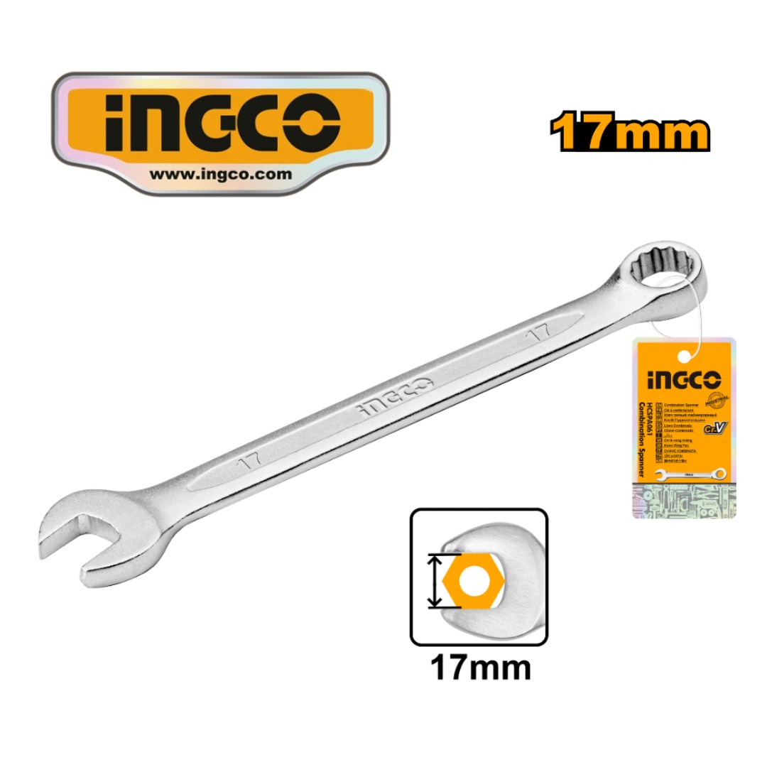 LLAVE MIXTA 17 MM INGCO HCSPA171 - 1