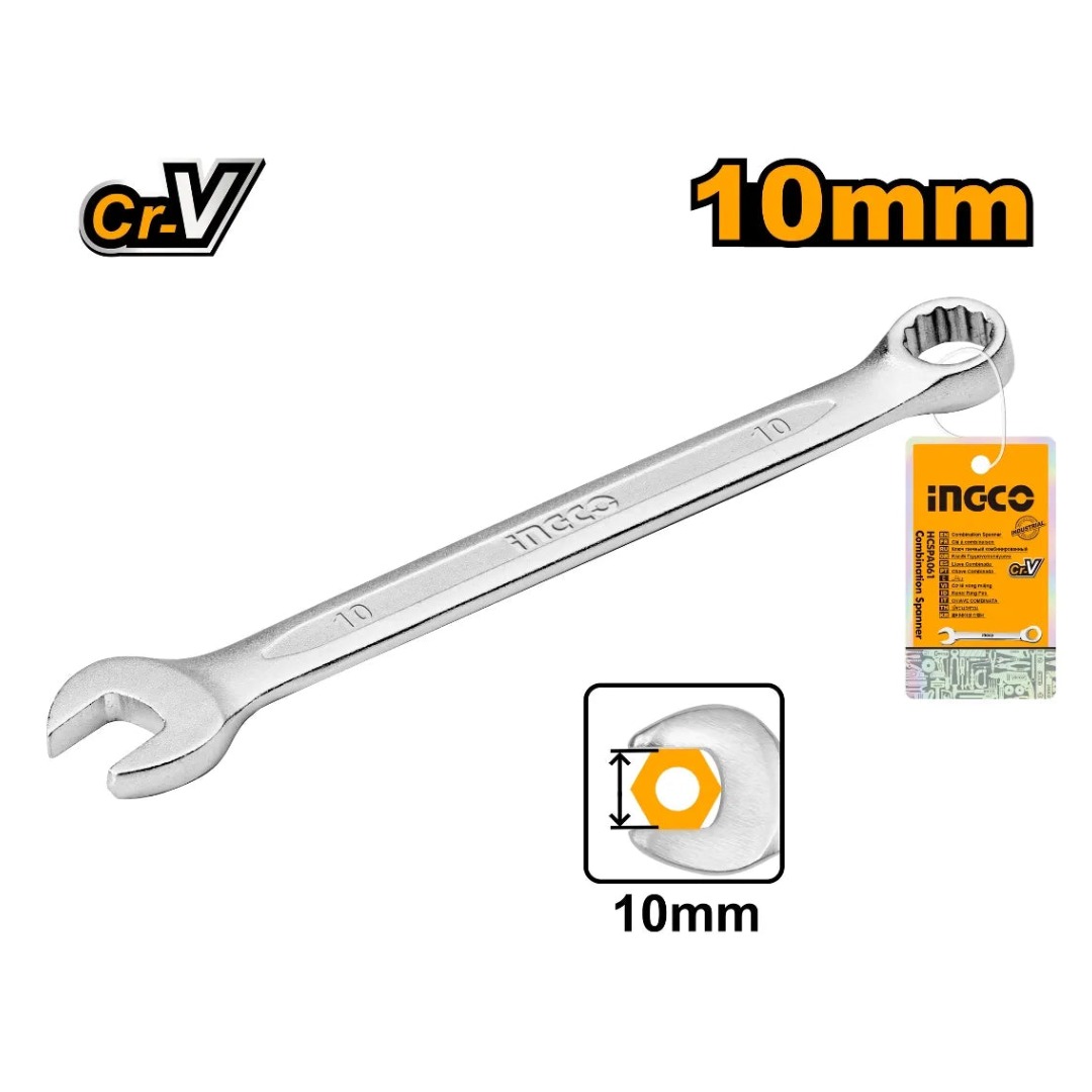 LLAVE MIXTA 10 MM INGCO HCSPA101 - 1