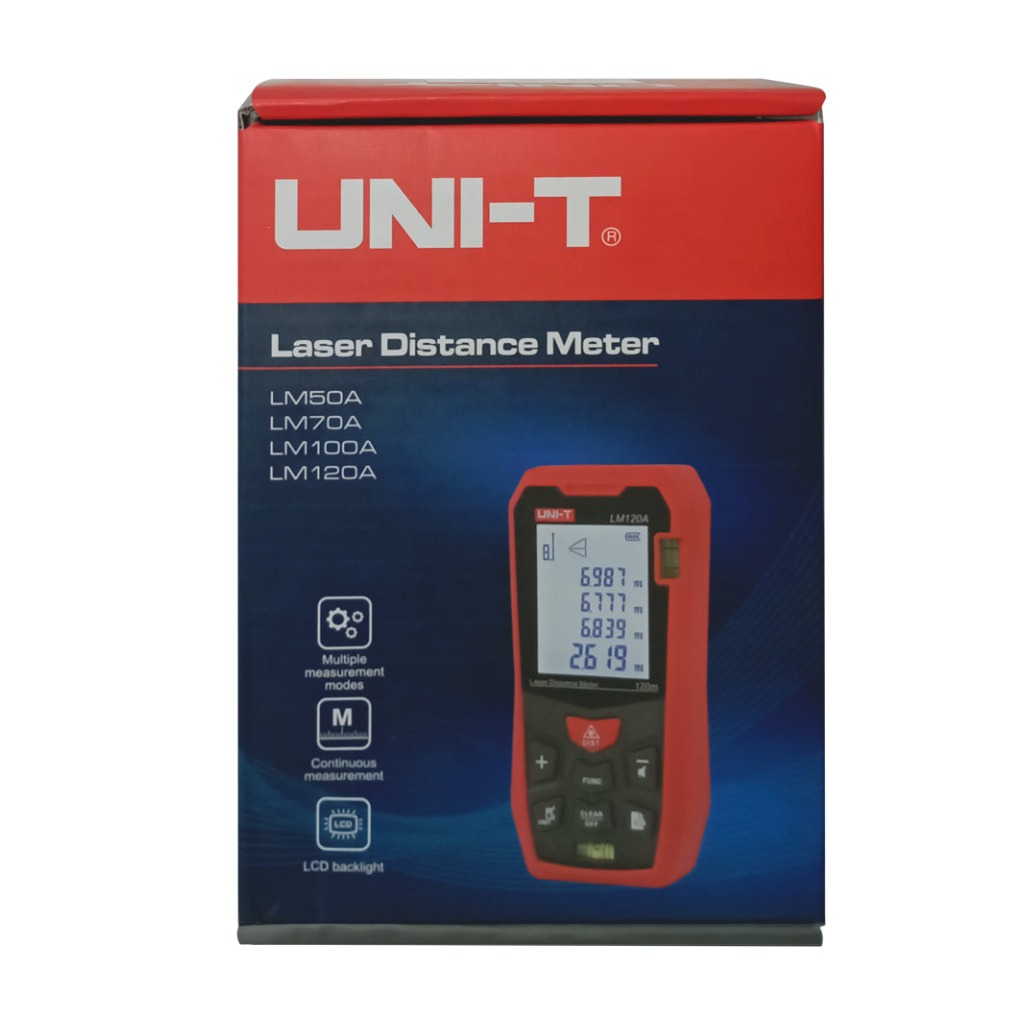 MEDIDOR DE DISTANCIA DIGITAL LÁSER 100 M UNIT UNI-T LM100A - 3