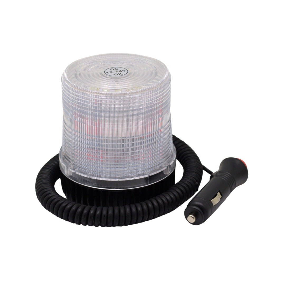 CIRCULINA LED ROJA 12V/24V CON BASE IMANTADA 40 LEDS OPALUX OP-W2T-RD - 1