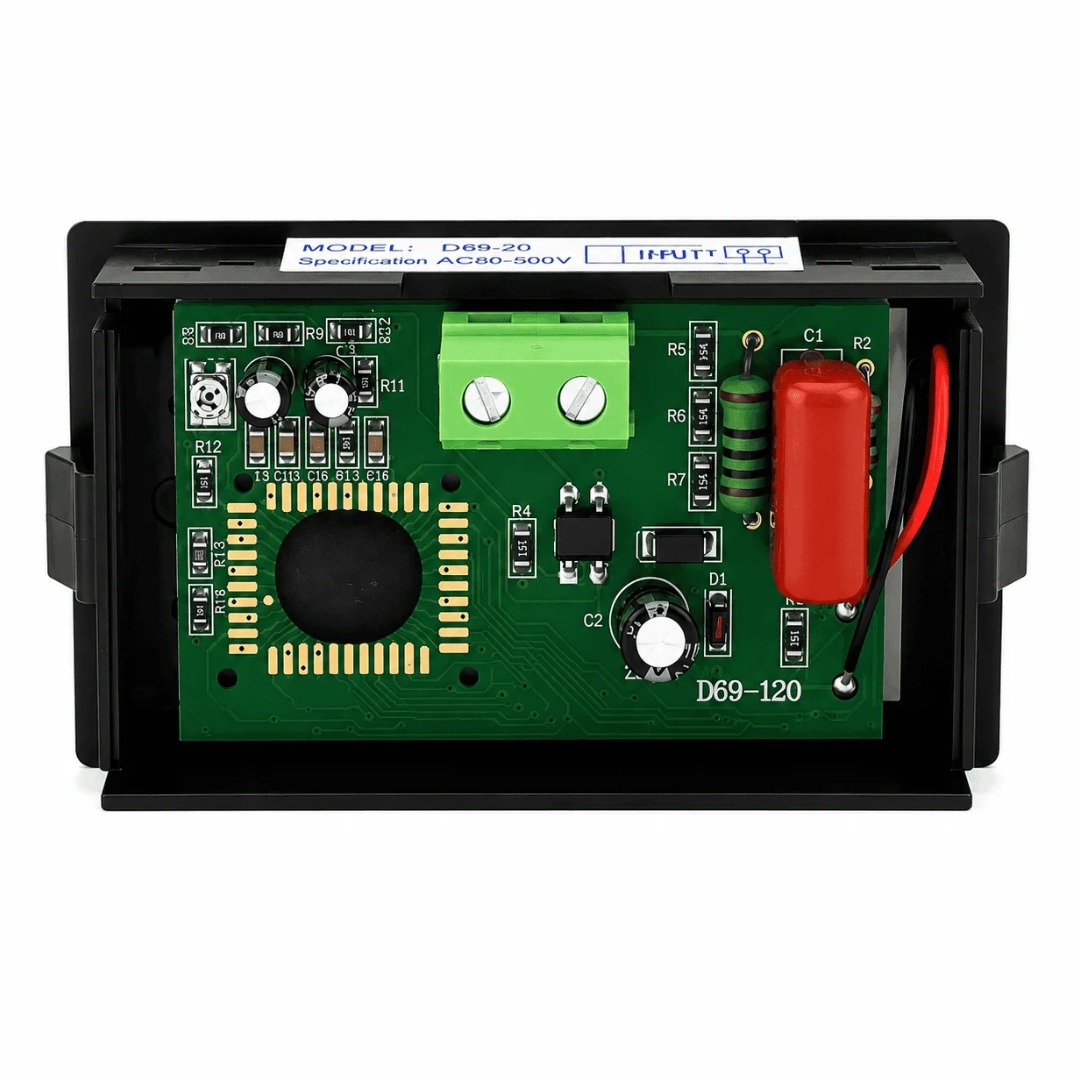 MEDIDOR DIGITAL LCD DE VOLTAJE PARA ESTABILIZADOR OPALUX D69-20 - 2