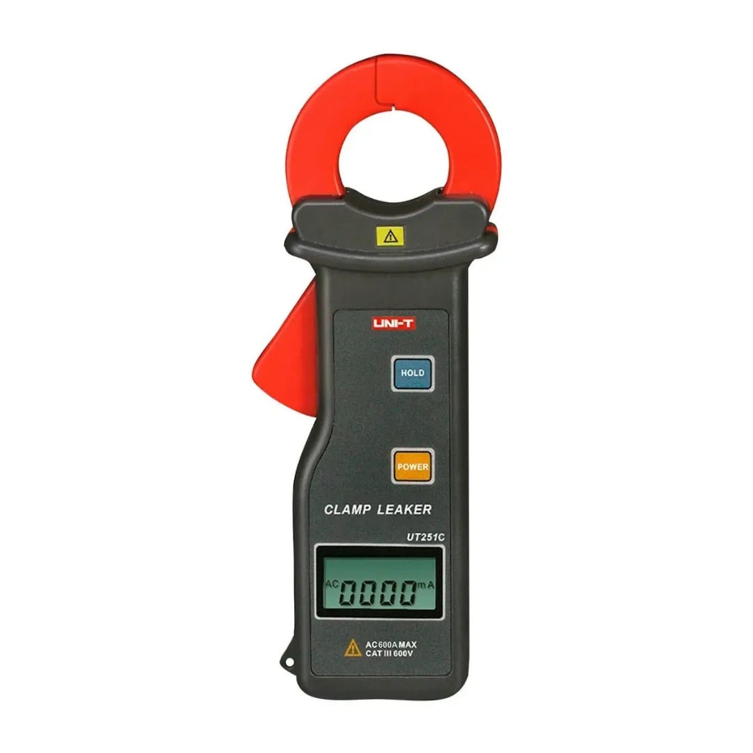 PINZA AMPERIMÉTRICA DE CORRIENTE DE FUGA 0.001MA - 600A AC UNI-T UT251C - 1