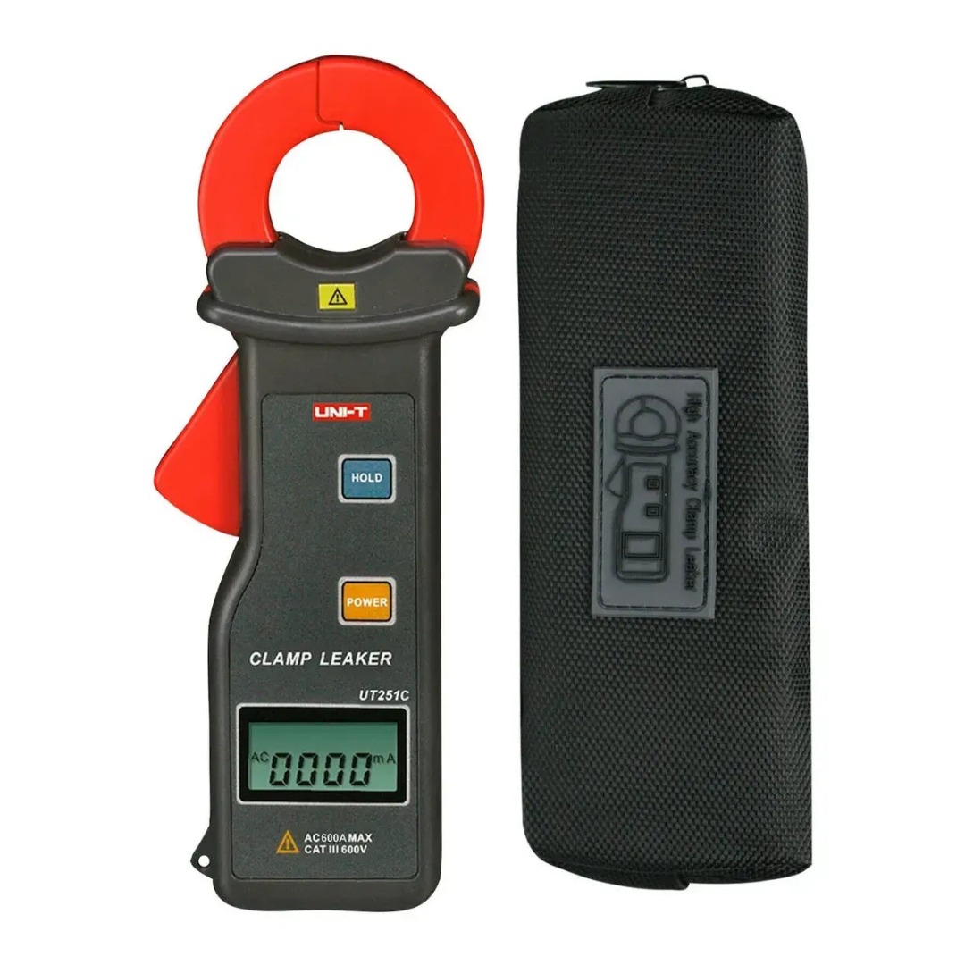 PINZA AMPERIMÉTRICA DE CORRIENTE DE FUGA 0.001MA - 600A AC UNI-T UT251C - 2