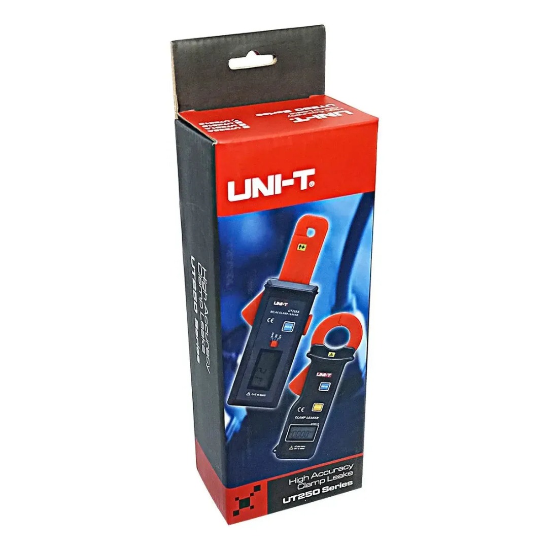 PINZA AMPERIMÉTRICA DE CORRIENTE DE FUGA 0.001MA - 600A AC UNI-T UT251C - 4