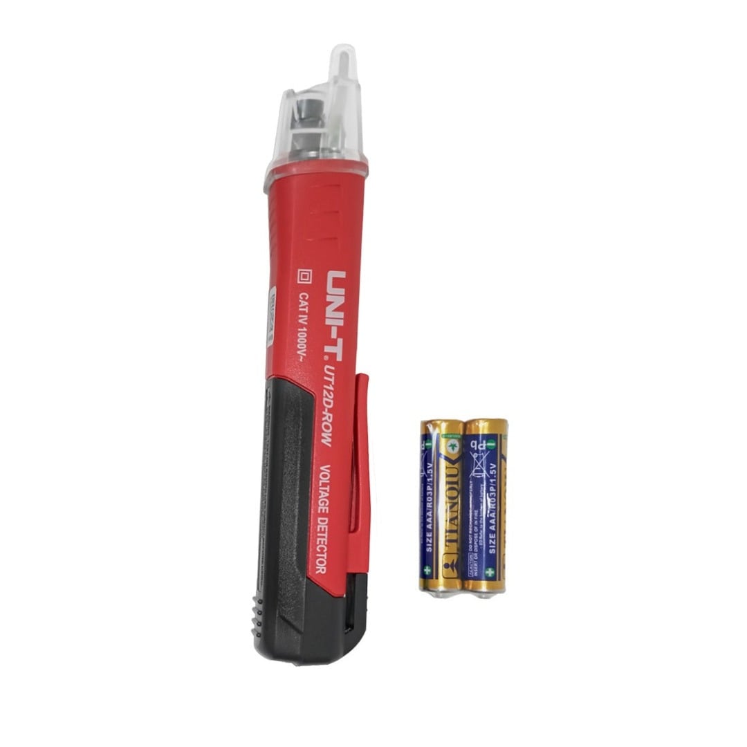 DETECTOR DE VOLTAJE AC SIN CONTACTO 24V-1000V UNI-T UT12D-ROW - 1