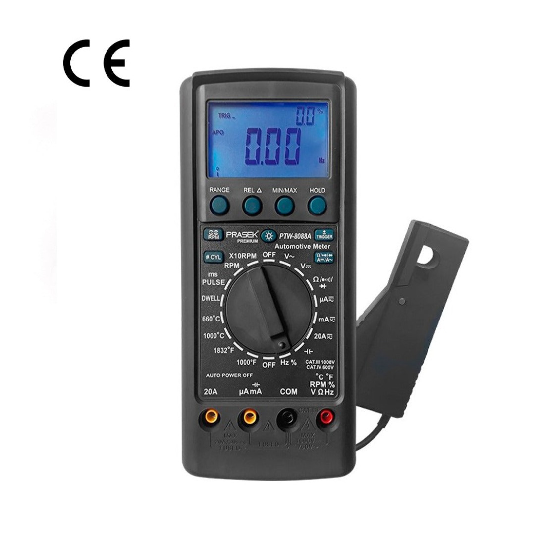 MULTÍMETRO DIGITAL AUTOMOTRIZ PTW-8088A PRASEK PREMIUM - 1