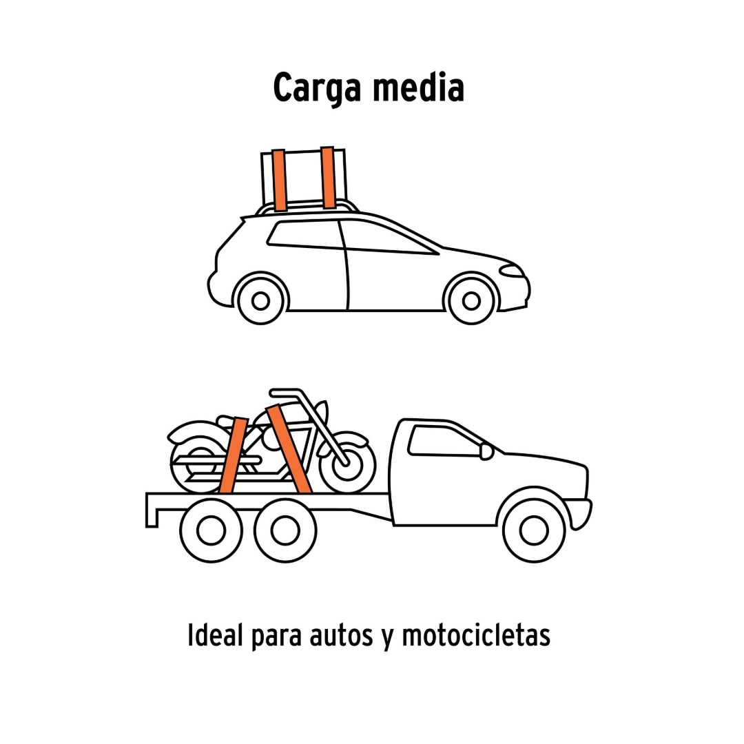 JUEGO DE 2 SUJETADORES CON MATRACA CARGA MÁXIMA 1500 KG TRUPER 101831 - 3