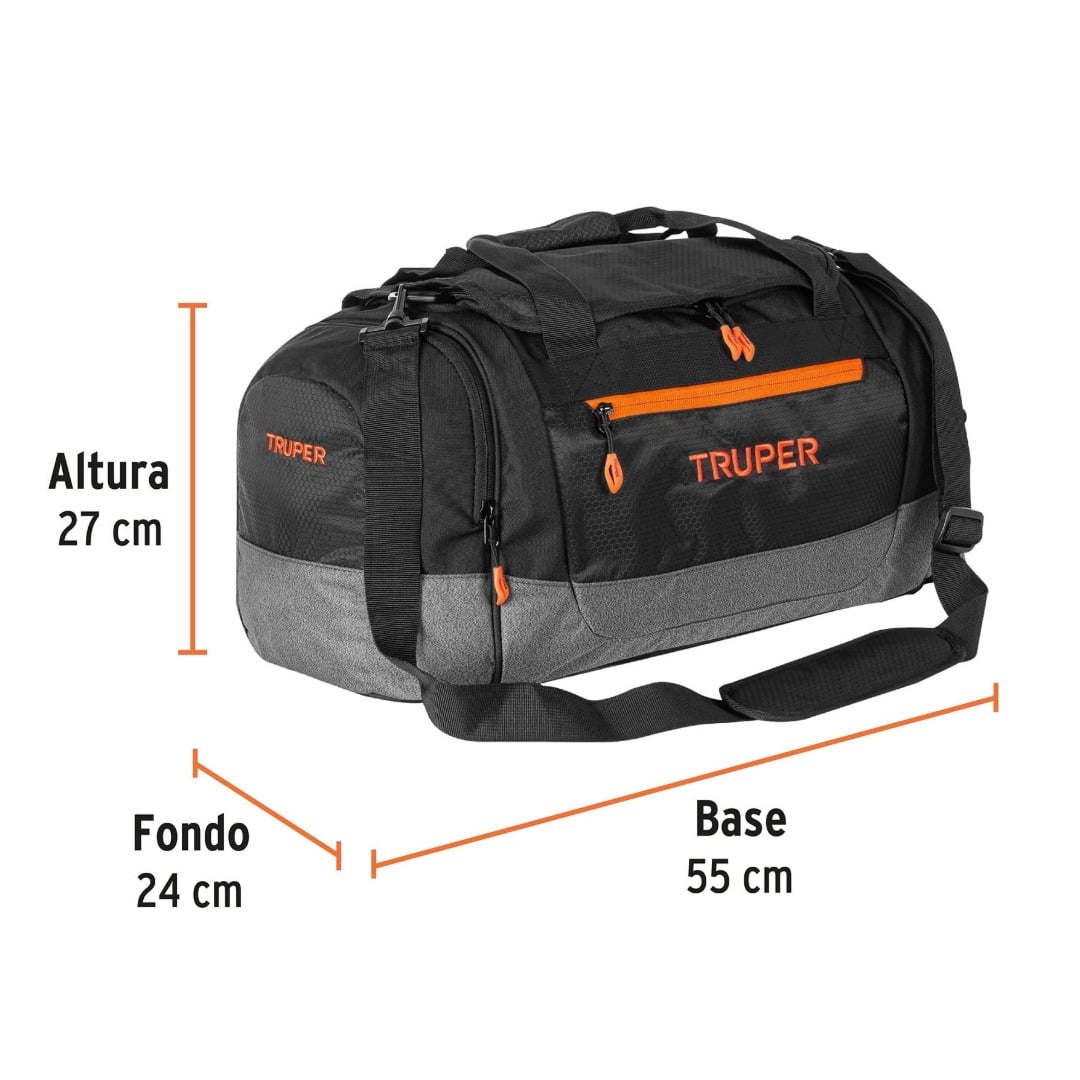 MALETA DEPORTIVA DE 55 CM, TRUPER 61095 - 3
