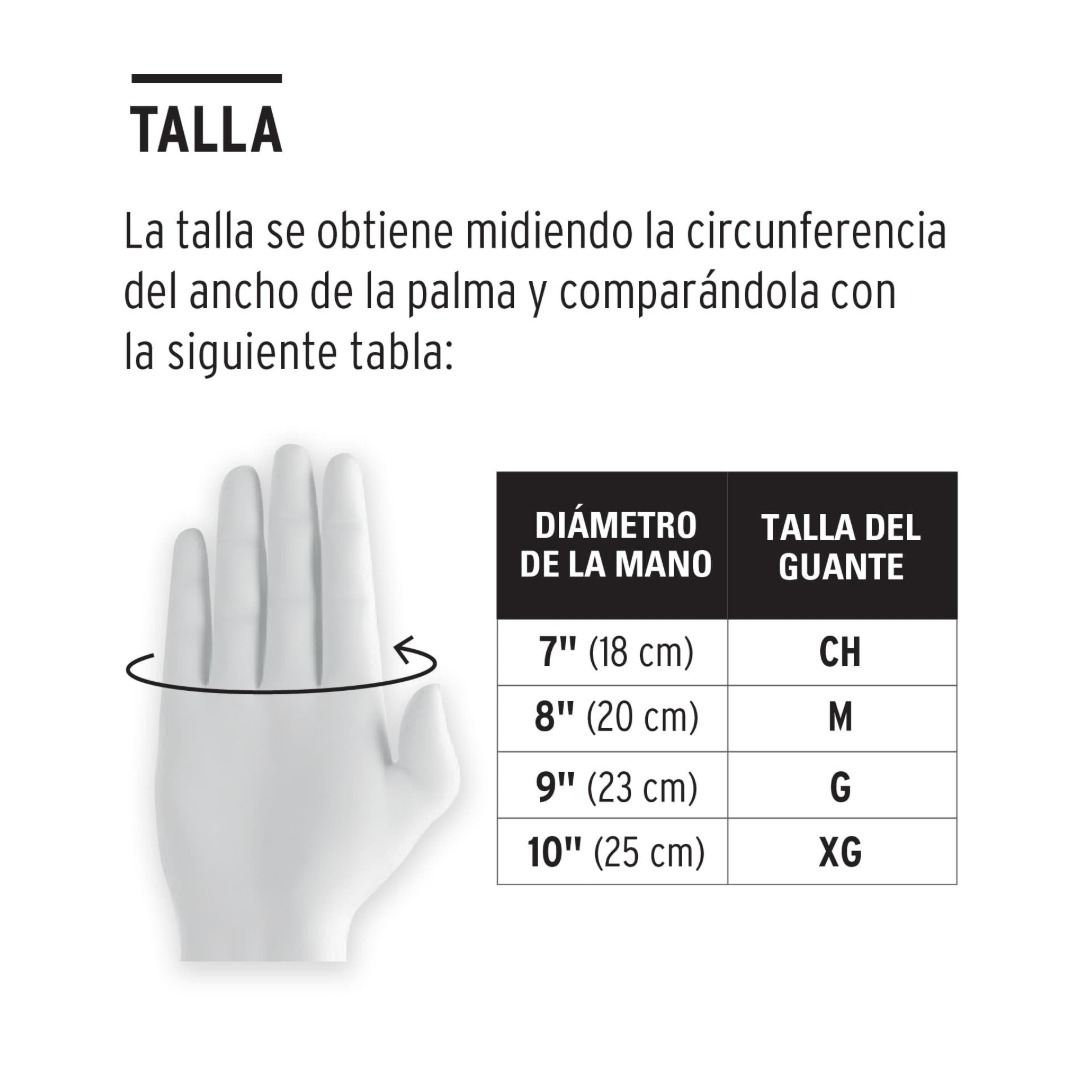 GUANTES DE LÁTEX PARA PINTOR, TALLA G, TRUPER 14267 - 2