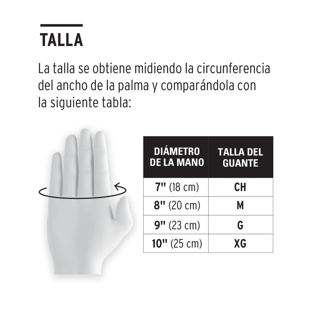 GUANTES DE LÁTEX PARA PINTOR, TALLA M, TRUPER 14266 - 3