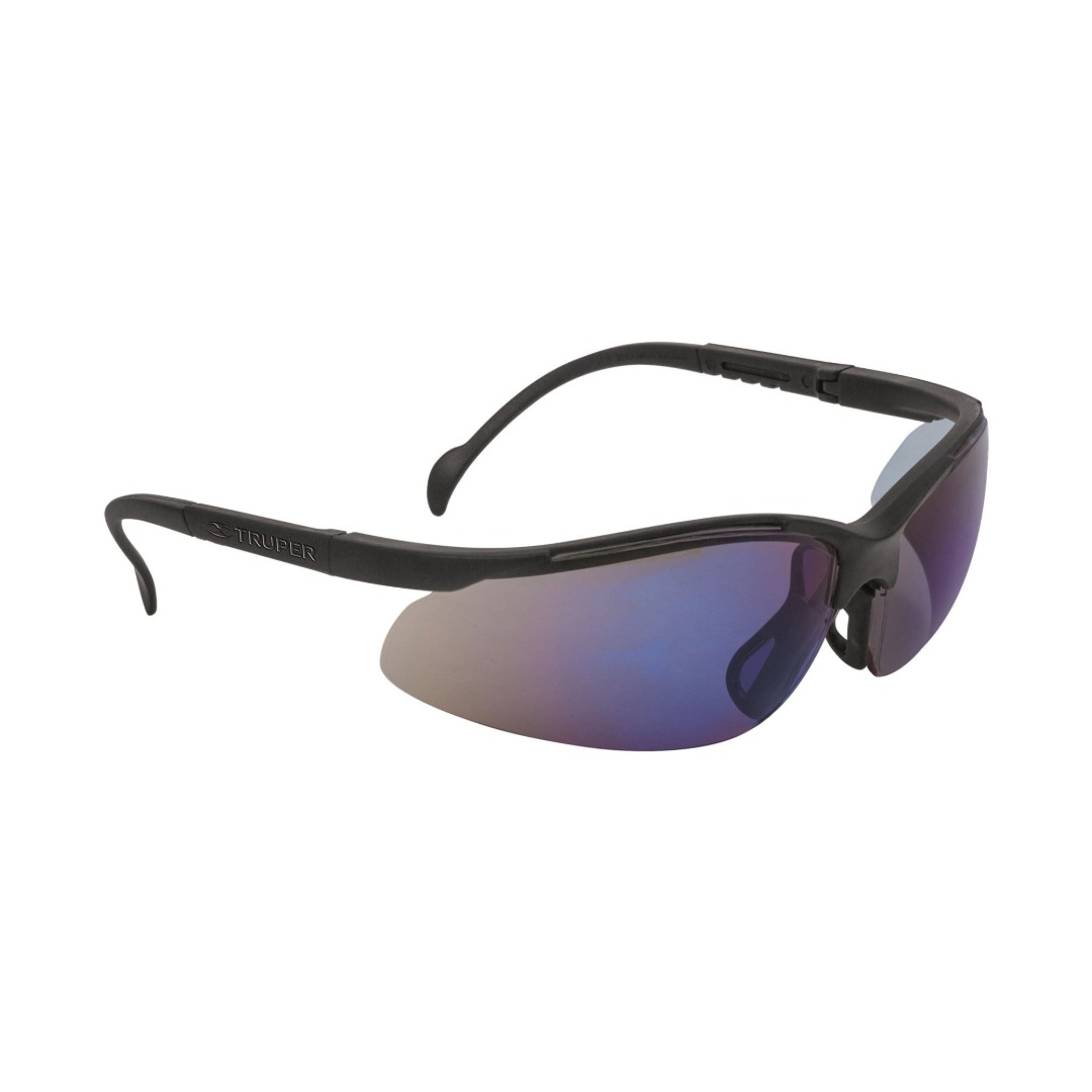 LENTES DE SEGURIDAD ESPEJO AZUL, TRUPER VISION 10826 - 1