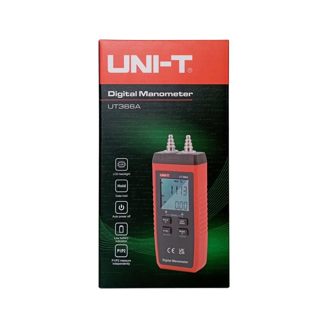 MANÓMETRO DIGITAL UT-366A, UNI-T - 7