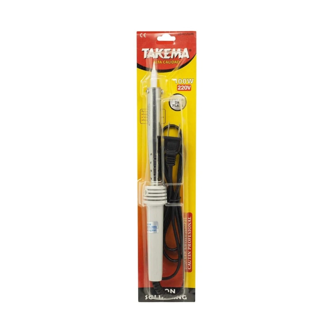 CAUTÍN PARA SOLDAR TIPO LÁPIZ 100W 220V, TAKEMA ZD-401/100W - 3