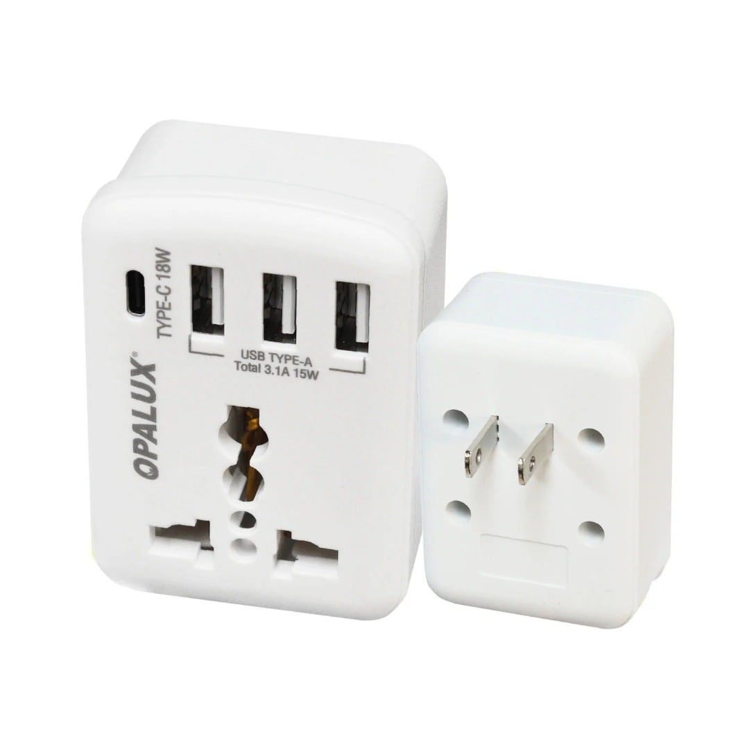 ADAPTADOR ENCHUFE MÚLTIPLE OP-225A, OPALUX - 1