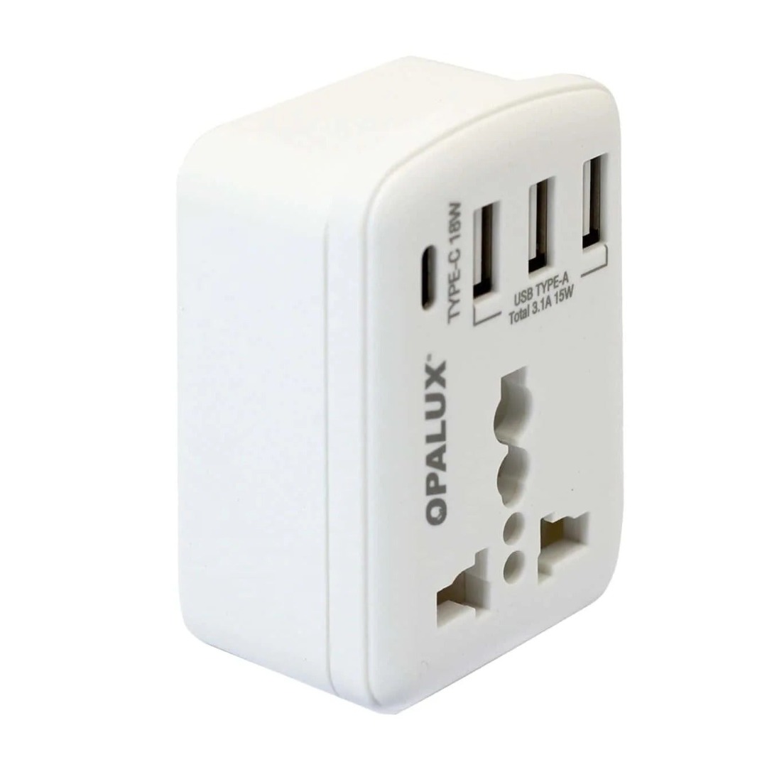ADAPTADOR ENCHUFE MÚLTIPLE OP-225A, OPALUX - 3