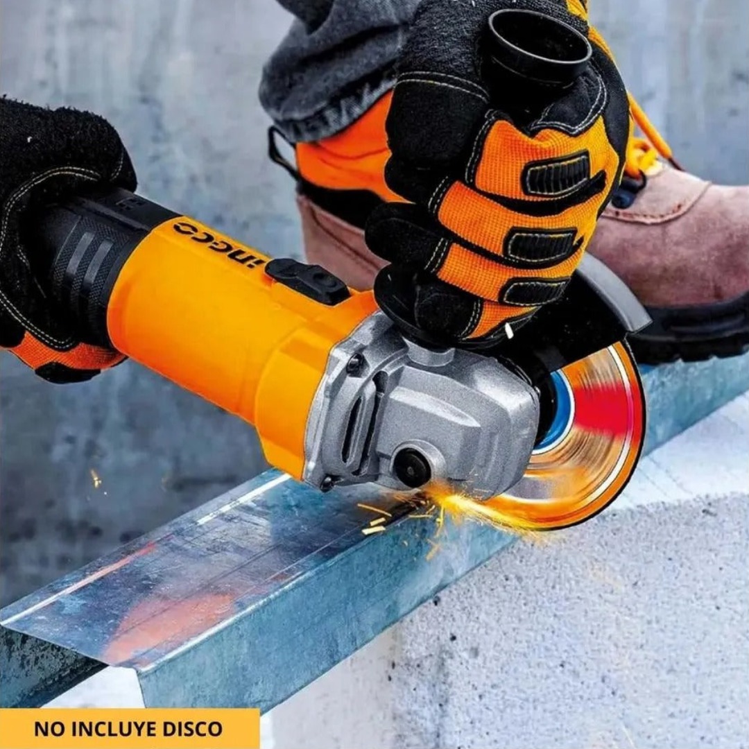 AMOLADORA ANGULAR 710W 4 1/2' (115 MM), INGCO AG7118 - 4