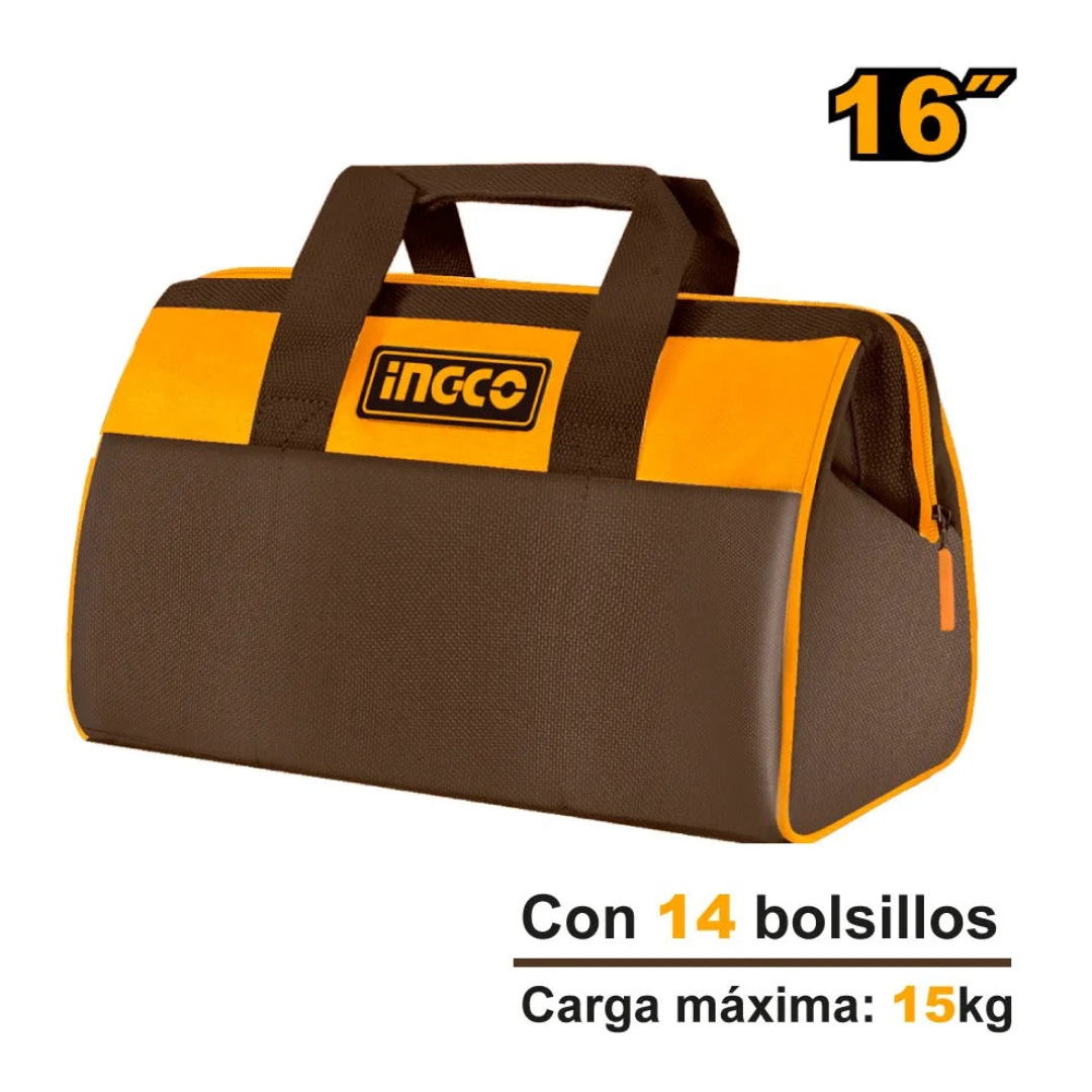 BOLSO PORTA HERRAMIENTAS DE 16', INGCO HTBG281628 - 5