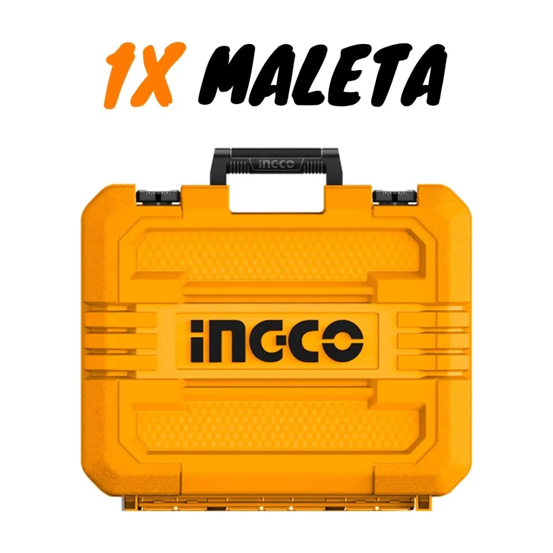 PISTOLA DE CALOR INALÁMBRICA 20V CON BATERÍA 4.0 AH Y CARGADOR, INGCO HGLI20065 - 5