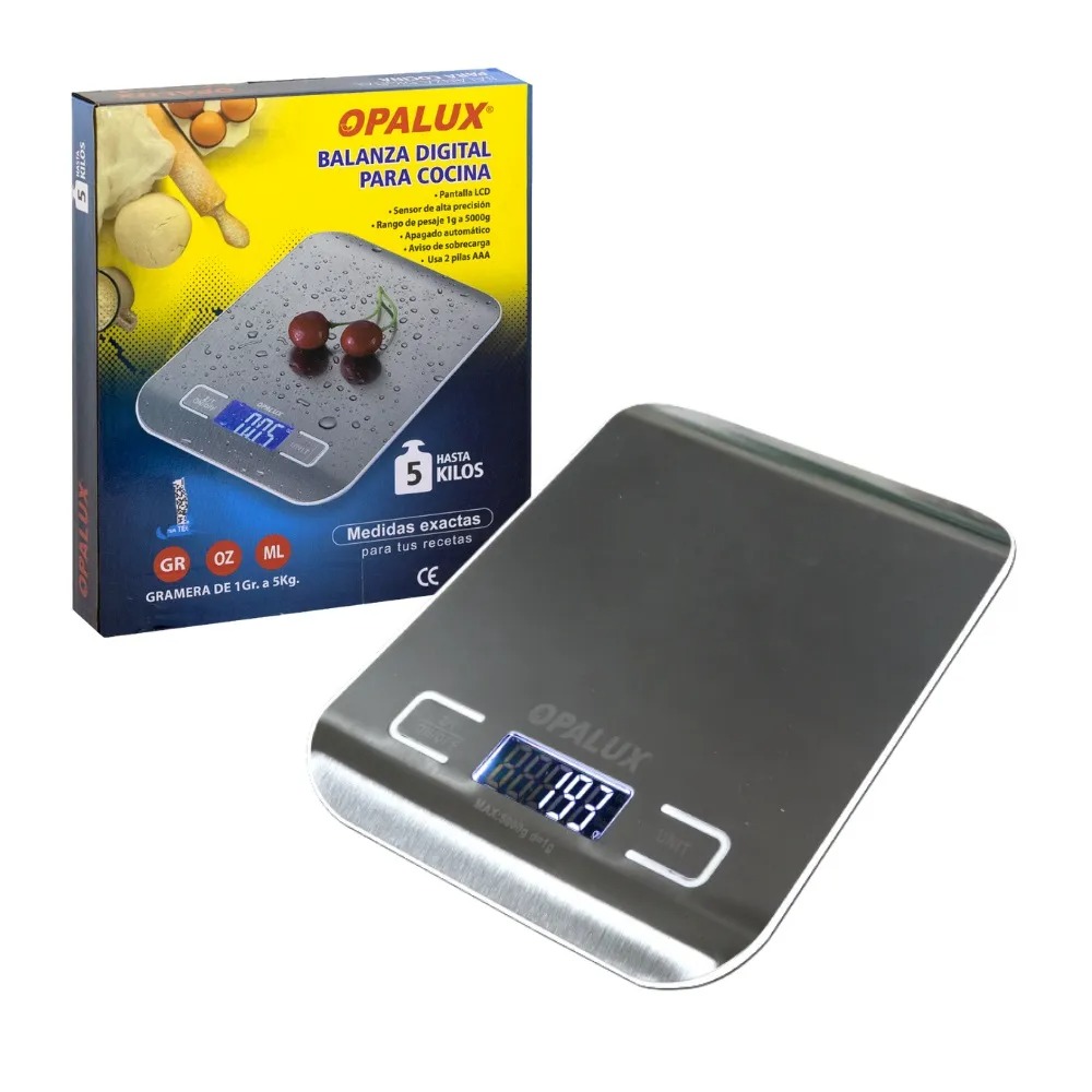 BALANZA DIGITAL PARA COCINA OPALUX OP-S5 - 2