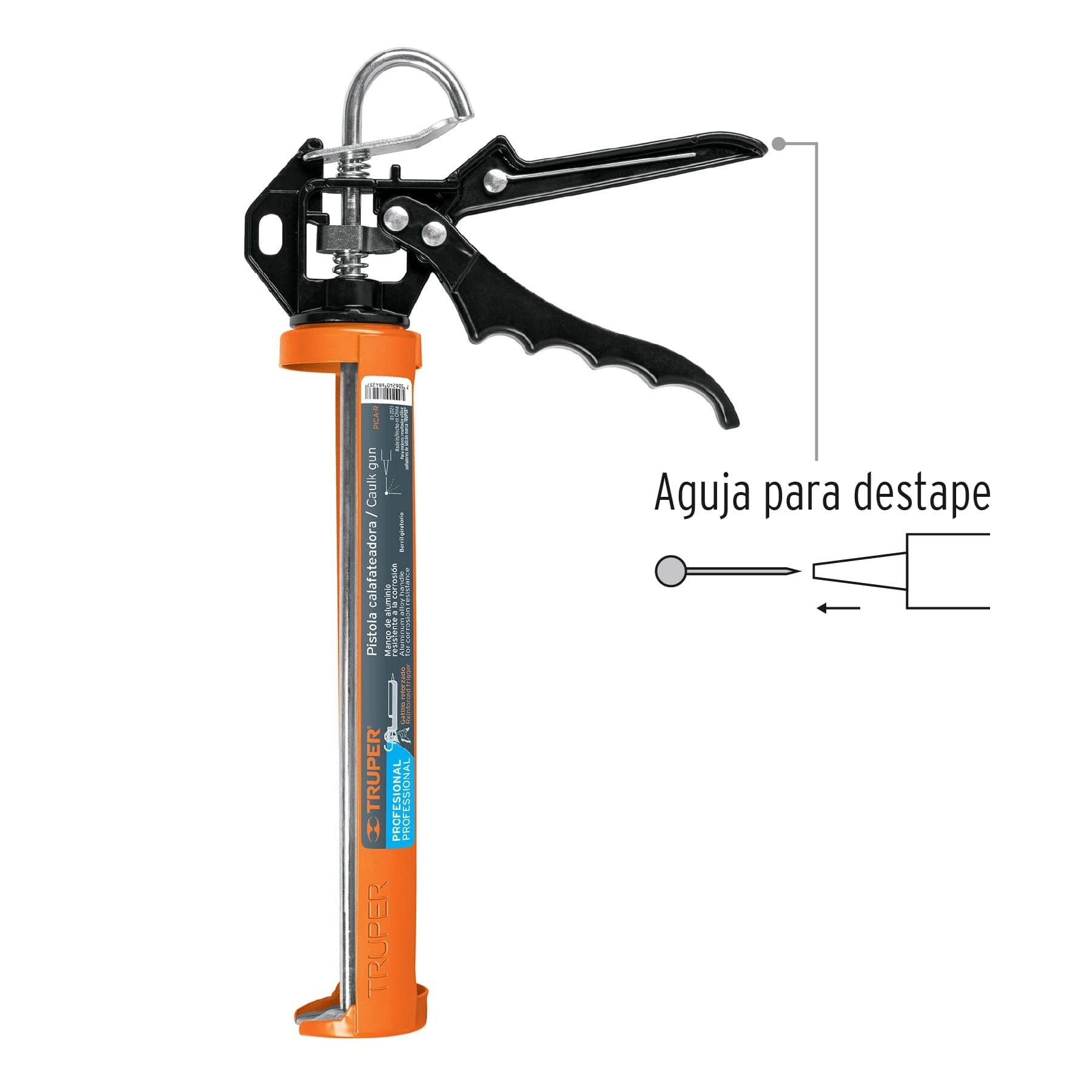 PISTOLA CALAFATEADORA REFORZADA, TRUPER 101280 - 3