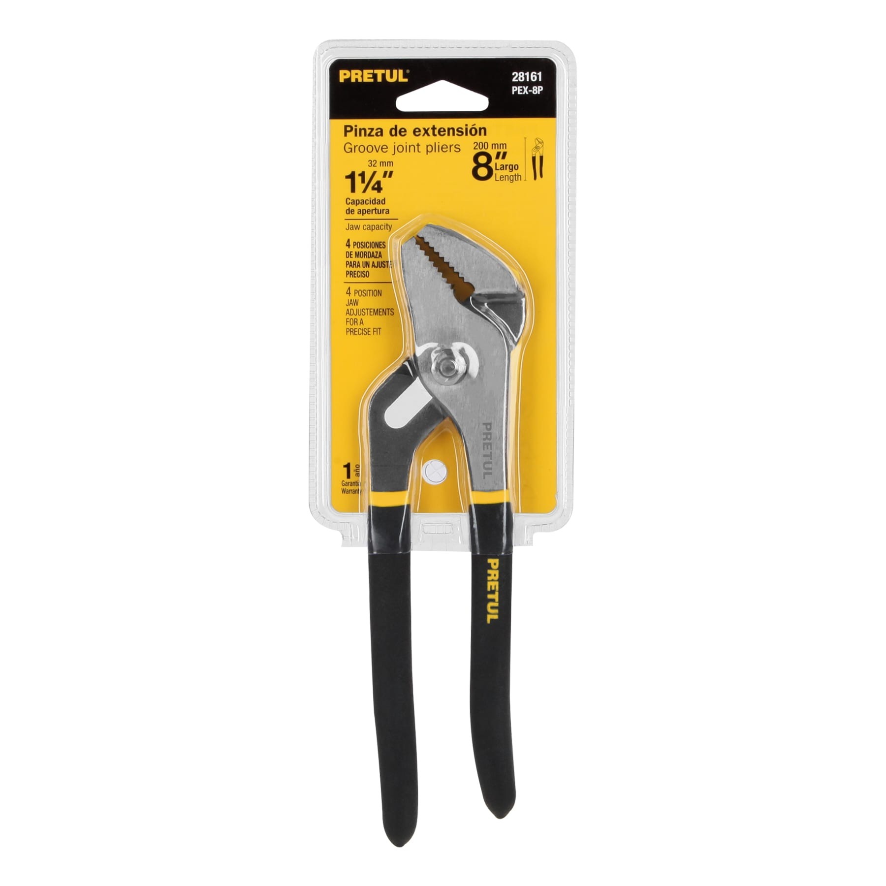 PINZA DE EXTENSIÓN 8' MANGO DE PVC, PRETUL 28161 - 5